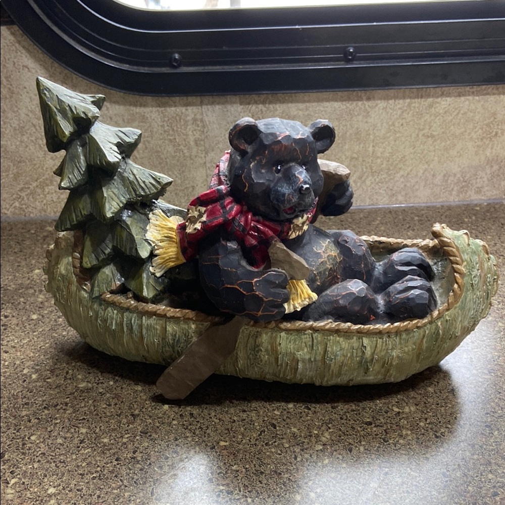 Charming Black Bear Holiday Decor